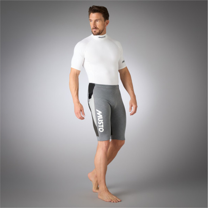 2024 Musto Hombres Flexlite Vapour 1.0 Shorts 82081 - Grey Marl